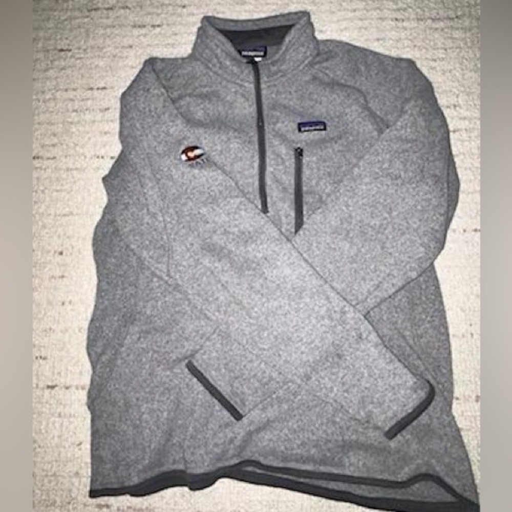 Men’s XL Patagonia Better Sweater 1/4 zip fleece - with Vail, CO patch